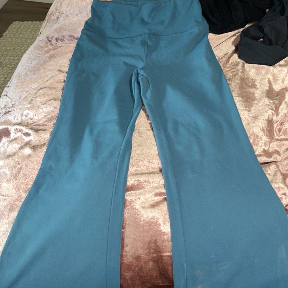 Blue Halara Never worn Flare Pants